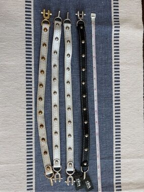 Leather Studded Wrap Bracelets